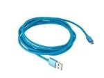 WHIZZY Blue Extra Long Micro USB Charge And Data Sync Cable