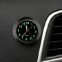 Universal Round Car Clock Stick On Electronic Watch Dashboard Decoration For Cars Car Accessary