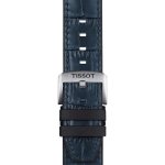 Tissot Official Blue Leather And Rubber Parts Strap Lugs 22MM