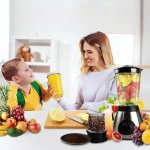 Zs - Ackiliss Glass Blender With Coffee Grinder