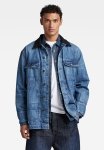 G-star Raw Ev Chore Workwear Jacket - Faded Waterfront