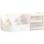 Drawer-type Storage Box Divided Compartments Abs Makeup Organizer