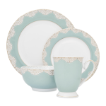 @home Gold Lace Dinner Set 16PC