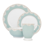 @home Gold Lace Dinner Set 16PC