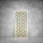 Wall Art D060 - 1040 X 535 X 20 Indoor Matt Black Cool White