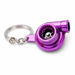Keyring With Electric Turbocharger Sound - Purple