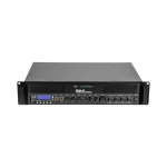 Hybrid PA200M Pa Amplifer 70V 100V Line Distribution 200 Watt Rmsclass D 2 MIC And 1 Line 4 Zone