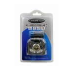 80 Lumens Headlight -takes 3 X Aaa Batteries Included 100M Beam Distance