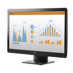 HP Prodisplay P232 23" Lcd Widescreen Monitor - Gold Essential - Moderate Signs Of Wear Incl Scratches And or Cloudy Spots On Lc