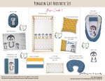 Cot Duvet Bedding Penguin Got Frostbite Set