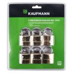 - Brass Lock Set 6 Piece 40MM