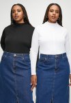Superbalist 2 Pack High Neck Bodysuit - Black white