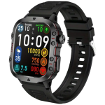 IP67 Waterproof Smart Watch With Heart Rate Monitor & Sleep Tracking -black