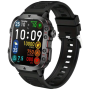 IP67 Waterproof Smart Watch With Heart Rate Monitor & Sleep Tracking -black