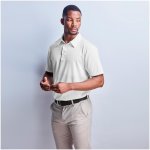 Mens Riviera Golf Shirt - White 5XL