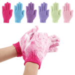 1PC Exfoliating Body Massage Sponge Bath Gloves Skin Bath Shower Wash Cloth Shower Scrubber Back Scrub Moisturizing Spa Skin Glo