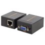 60M Vga Network Extender Over RJ45 Vga To Ethernet Signal Extension