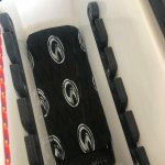 Stealth Footwell Rubber Eva Set Of 2X New Self Adhesive