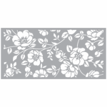 Stencil Large Blossoms