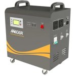 Mecer 2KW 24V 2X100A Bat Pure Sine Wave Includes 800W Solar Charge Controller