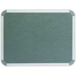 Parrot Notice Board Info Board Aluminium Frame 900 X 900MM Grey