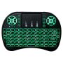 MINI Keyboard Wth Rgb Backlit With Touchpad Handheld For PC Smart Tv & Box
