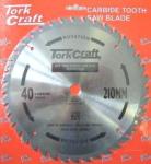 Tork Craft Blade Tct 210 X 40t 16mm General Purpose Combination