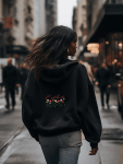 C'est La Vie Summer Hoodie - Black - Small