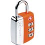 Design Go Sentry Tsa Big Wheel Lock - Orange