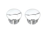 Lowrider Handlebar End Plugs Chrome.