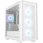 Asus A21 Plus Clear Tempered Glass Mesh Steel White Micro-atx Mid-tower Gaming Chassis