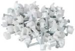 Noble Round Cable Clips 9MM White 100 Pieces Per Pack Retail Packaging 3 Months Warranty   Product Overviewthe Noble 9MM Round C