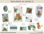 Cot Duvet Bedding – Tropical Monster Leaf Lion King Set