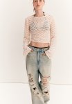 Baggy Low Jeans - Light Denim Blue