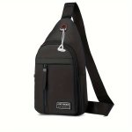 Trend Chest Bag Men's Crossbody Canvas Shoulder Bag Men's Backpack