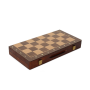 15 Foldable Magnetic Wooden Travel Chess Set Vintage Family Game Gift