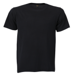 Barron 170G Combed Cotton Crew Neck T-Shirt TST170B Black Lar