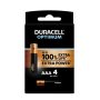 Duracell Optimum Aaa Alkaline Batteries 1.5V - 4 Pack