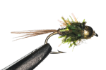 Scientific Fly Crystal Thorax Olive 12