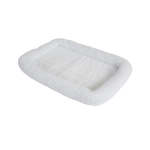 Snoozzy Faux Sheepskin Bolster Crate Mat - Medium