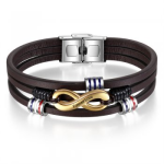 CBA102751- Men's Personalized Bracelet Wrist Strap Stainless Steel