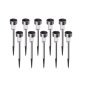 10 Pieces Of Waterproof Solar LED Lights