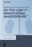As You Law It - Negotiating Shakespeare Hardcover
