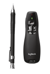 Logitech R400 Red Laser Presentation Remote Wireless MINI Receiver. Red Laser Pointer I