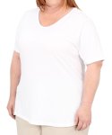 Ladies Plain Tee - 60 White