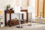 Roundhill Swivel Pu Leather Adjustable Hydraulic Bar Stool White Set Of 2