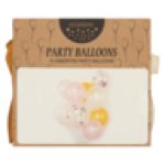 Pink Gold & White Party Balloon Set 10 Piece Colour May Vary