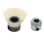 Pssopp 2PCS Hook Drive Gear Set Plastic Iron Sewing Machine Drive Shaft Gear Kit Sewing Machine Accessories For Sewing Machines