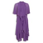 Purple Chiffon Dress