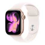 Apple Watch Series 11 Gps 46MM Rose Gold Aluminium Case With Light Blush Sport Band M l MEV74AF A